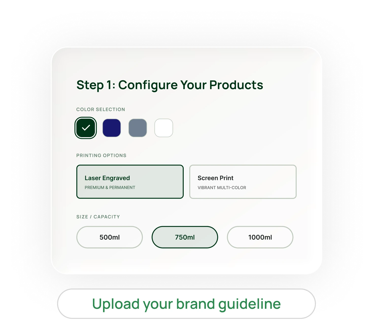 Configure